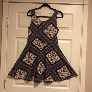 Floral Aztec Dress